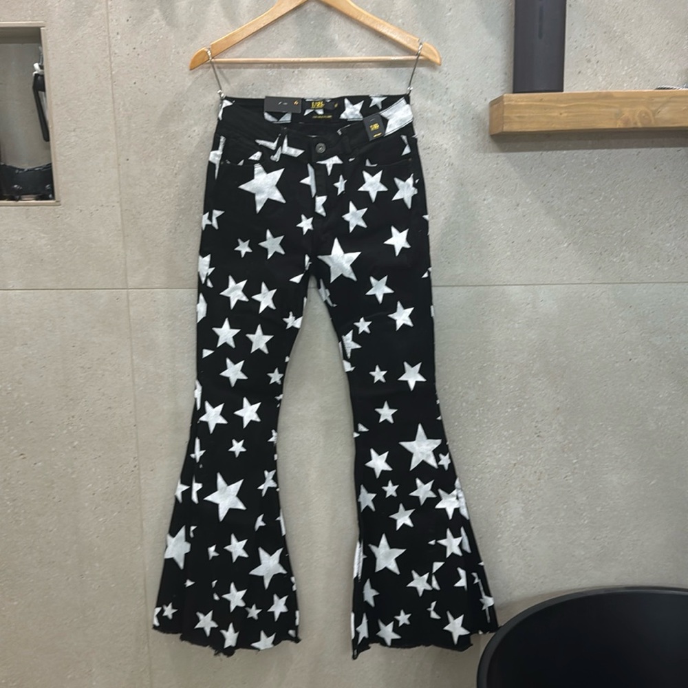 L&B star flare jeans